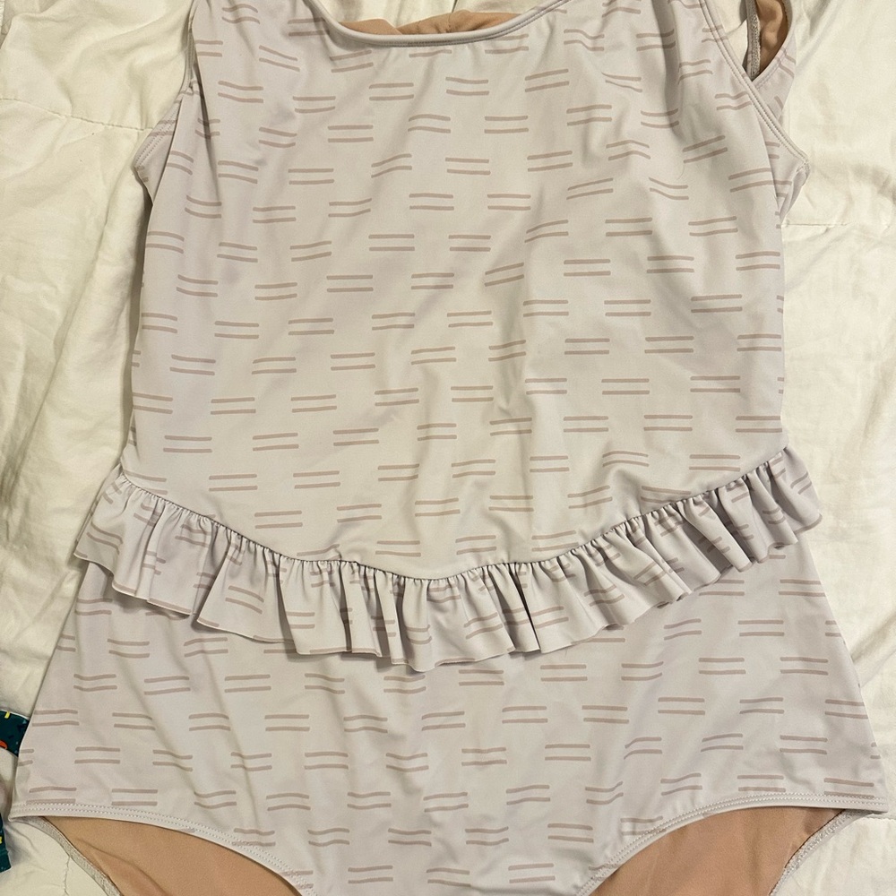 Kortni Jeane Women's XXL Taupe Dashes